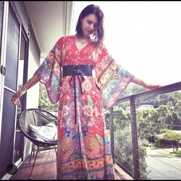 5⭐️ FAV [HOST PICK] BESTSELLER LOTUS BOHO DRESS - Picture 2 of 11